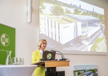 Landeshauptfrau Johanna Mikl-Leitner sprach bei der heutigen Eröffnung des Wasserbaulabors von einem großen Moment für die Forschung.