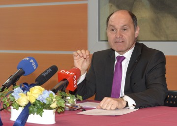 Landeshauptmann-Stellvertreter Mag. Wolfgang Sobotka informierte über die Verhandlungen zum NÖ-Zielsteuerungsvertrag.