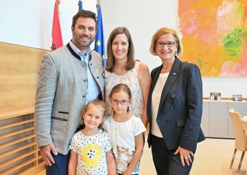 Tag der offenen Tür im Büro von Landeshauptfrau Johanna Mikl-Leitner.