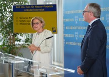 Landeshauptfrau Johanna Mikl-Leitner unterstrich, dass mit diesem Paket Impulse für die Wirtschaft gesetzt werden.