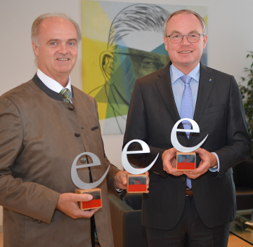 Bürgermeister Martin Bruckner und LH-Stellvertreter Stephan Pernkopf