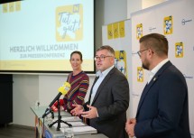 „Ob in der Gemeinde, in einer Bildungseinrichtung oder direkt am Arbeitsplatz: ,Tut gut!‘ wirkt und ,Tut gut!‘ tut uns gut“, sagte Landesrat Ludwig Schleritzko im Zuge der Pressekonferenz.