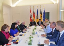 Arbeitsgespräch zu den Themen Klima- und Energiepolitik und Digitalisierung
