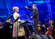 Elina Garanca bei "Klassik unter Sternen" in Göttweig.