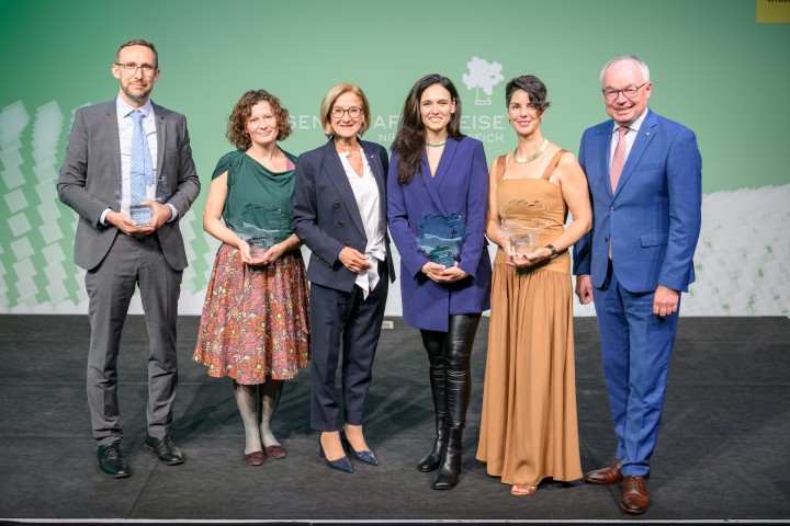 Gruppenfoto Wissenschaftspreis