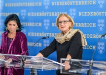Landeshauptfrau Johanna Mikl-Leitner informierte über das Gedenkjahr 2025.