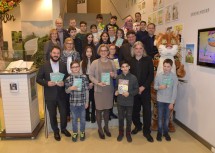 Eröffnung des 15. Kinder- und Jugendbuchfestivals mit Landeshauptfrau Johanna Mikl-Leitner (vorne, Mitte) im Museum Niederösterreich