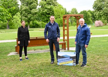 Isabella Hinterleitner, Leiterin des operativen Projektteams der Taskforce, Tourismuslandesrat Jochen Danninger und ecoplus Geschäftsführer Helmut Miernicki (v.l.n.r.)