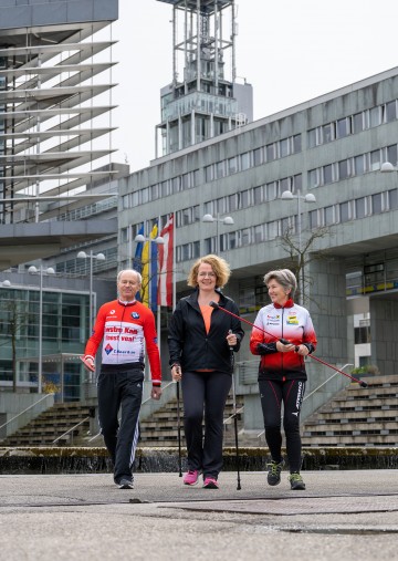 (v.l.n.r.): Edith Frey, Senioren-Landesrätin Christiane Teschl-Hofmeister und Lambert Frey