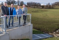 Hochwasserschutz in Wieselburg eröffnet