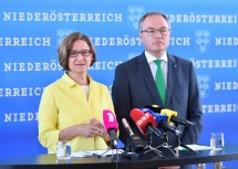 Mikl-Leitner und Pernkopf: Als erster Schritt zum neuen Landesentwicklungskonzept wird eine Befragung der Bevölkerung durchgeführt.