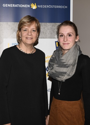 Mentorin und Initiatorin Landesrätin Mag. Barbara Schwarz und Mentee Tanja Nagl, Jugendgemeinderätin aus Judenau (v.l.n.r.)