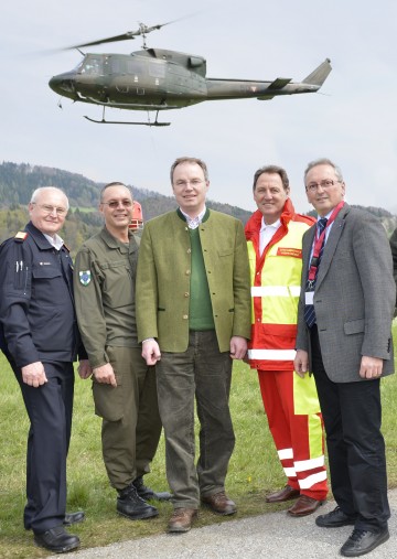 Landes-Katastrophenschutzübung in Lilienfeld