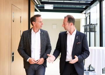 Landesrat Jochen Danninger und Tourismusobmann Mario Pulker.