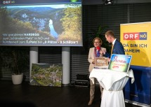 „Der Erfolg von Hardegg ist die beste Werbung für Niederösterreich“, sagte Landeshauptfrau Johanna Mikl-Leitner im Interview mit Moderator Thomas Birgfellner.