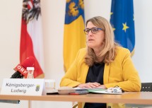 Landesrätin Ulrike Königsberger-Ludwig informierte über den aktuellen Impf-Plan.