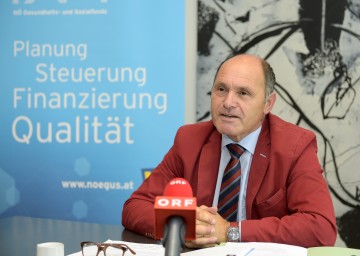 Landeshauptmann-Stellvertreter und NÖGUS-Vorsitzender Mag. Wolfgang Sobotka informierte zur Gesundheitspolitik und neue Entwicklungen in Niederösterreich.