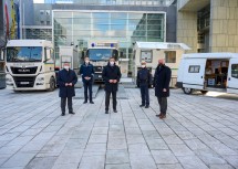 Der neue Prüfzug wurde in Dienst gestellt.