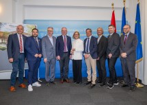 Gruppenfoto nach der Pressekonferenz