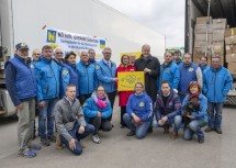 Der Hilfskonvoi nach Moldawien ist heute in Tulln gestartet.
