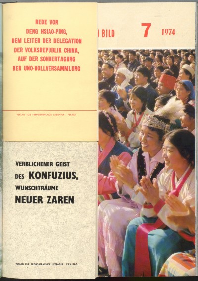 Konfuziusbezug mit Sprüchen in der Broschüre