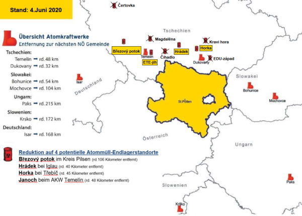 Übersicht Atomkkraftwerke