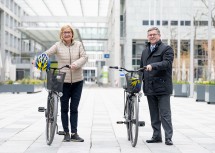 Landeshauptfrau Johanna Mikl-Leitner und Landesrat Ludwig Schleritzko: Neue Radinitiativen des Landes Niederösterreich.