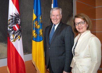 EU-Landesrat Martin Eichtinger und Bildungs-Landesrätin Christiane Teschl-Hofmeister (v.l.n.r., Archivbild)