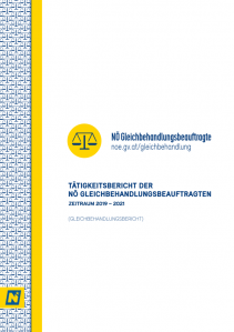 Bericht der NÖ Gleichbehandlungsbeauftragten 2019-2021 Broschüre