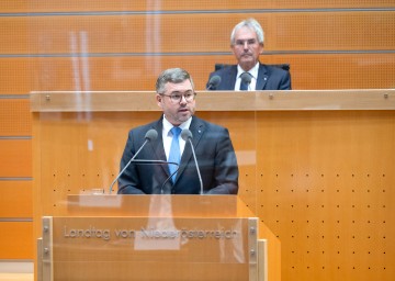 Finanzlandesrat Ludwig Schleritzko zur Eröffnungsbilanz des Landes Niederösterreich und zum Rechnungsabschluss 2020.