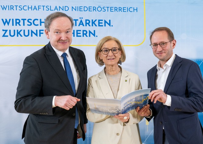 LH Mikl-Leitner präsentierte „Wirtschaftsstrategie 2030+“ unter dem Motto „Wirtschaft stärken. Zukunft sichern“
