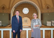 Landeshauptfrau Johanna Mikl-Leitner und Bürgermeister Matthias Stadler
