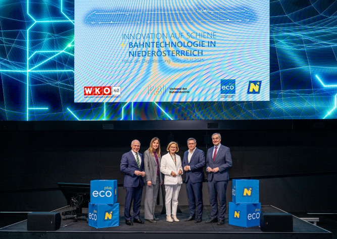 Niederösterreich setzt auf Bahntechnologie