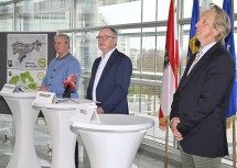 Bei der Pressekonferenz (v.l.): Gerhard Schödinger, Stephan Pernkopf und Thomas Knoll.