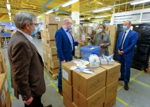Sicherheitsnetz gewährleistet beste Versorgung der Bediensteten mit hochwertiger Schutzausrüstung.
