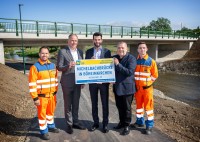 LH-Stv. Landbauer: Neue Brücke in Böheimkirchen ist Symbol des Wiederaufbaus LH-Stv. Landbauer: Neue Brücke in Böheimkirchen ist Symbol des Wiederaufbaus