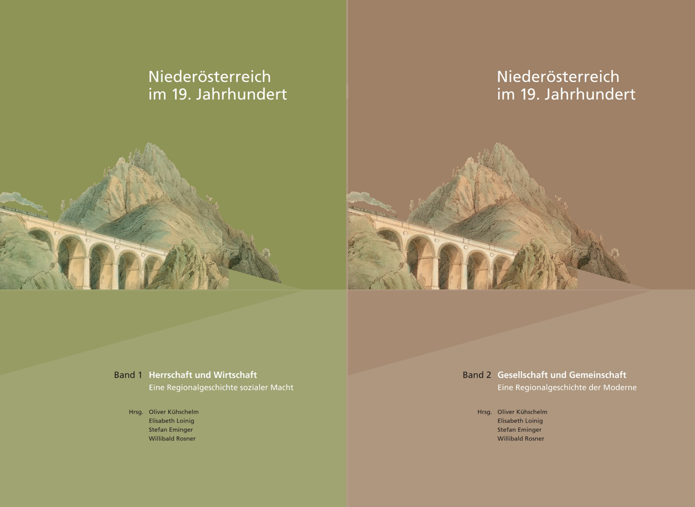 Sujet des Buches "Niederösterreich im 19. Jahruhundert"