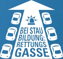 Symbolbild mit dem Logo der Rettungsgasse