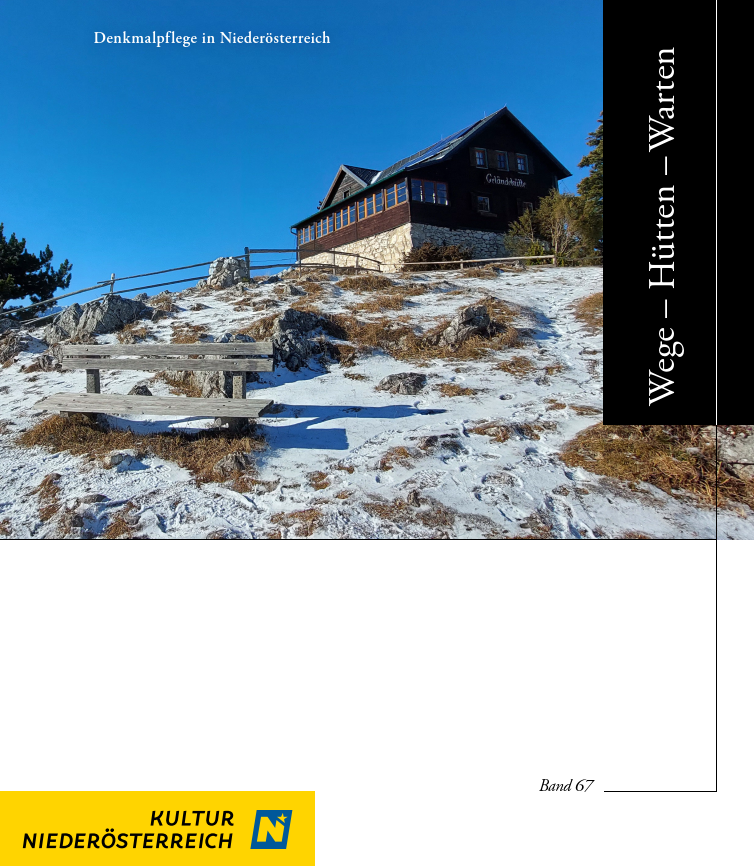 Titelbild "Denkmalpflege in Niederösterreich" Band 67