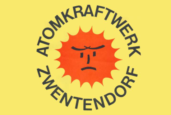 Logo der Anti-Atom-Bewegung in Österreich