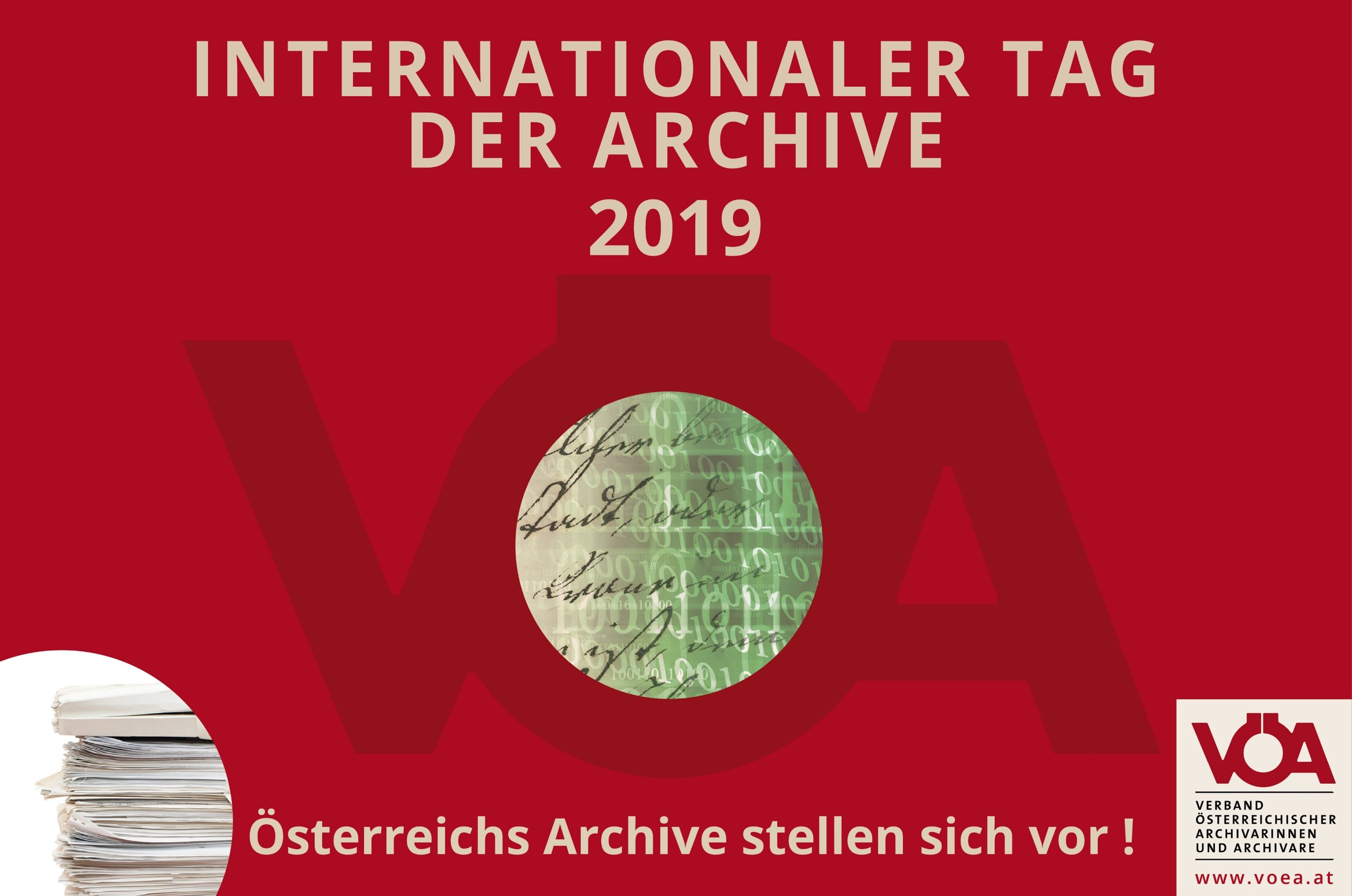 Logo zum Archivtag 2019
