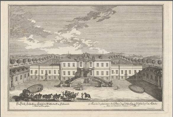Johann Adam Delsenbach: Schloss Wilfersdorf, 1719-21