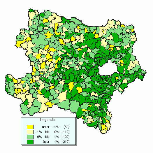 N-Karte Hchste Gewinne/Verluste GRNE