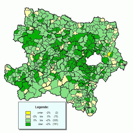 N-Karte Hchste Gewinne/Verluste GRNE