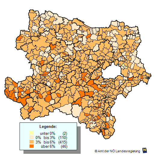 N-Karte Hchste Gewinne/Verluste BZ